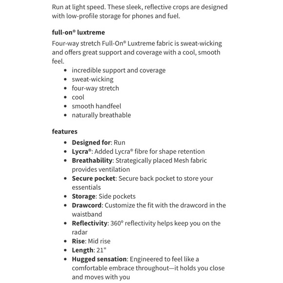 Lululemon Crop Leggings High Rise Black White Patterned Athletic Size 6 - Picture 6 of 11